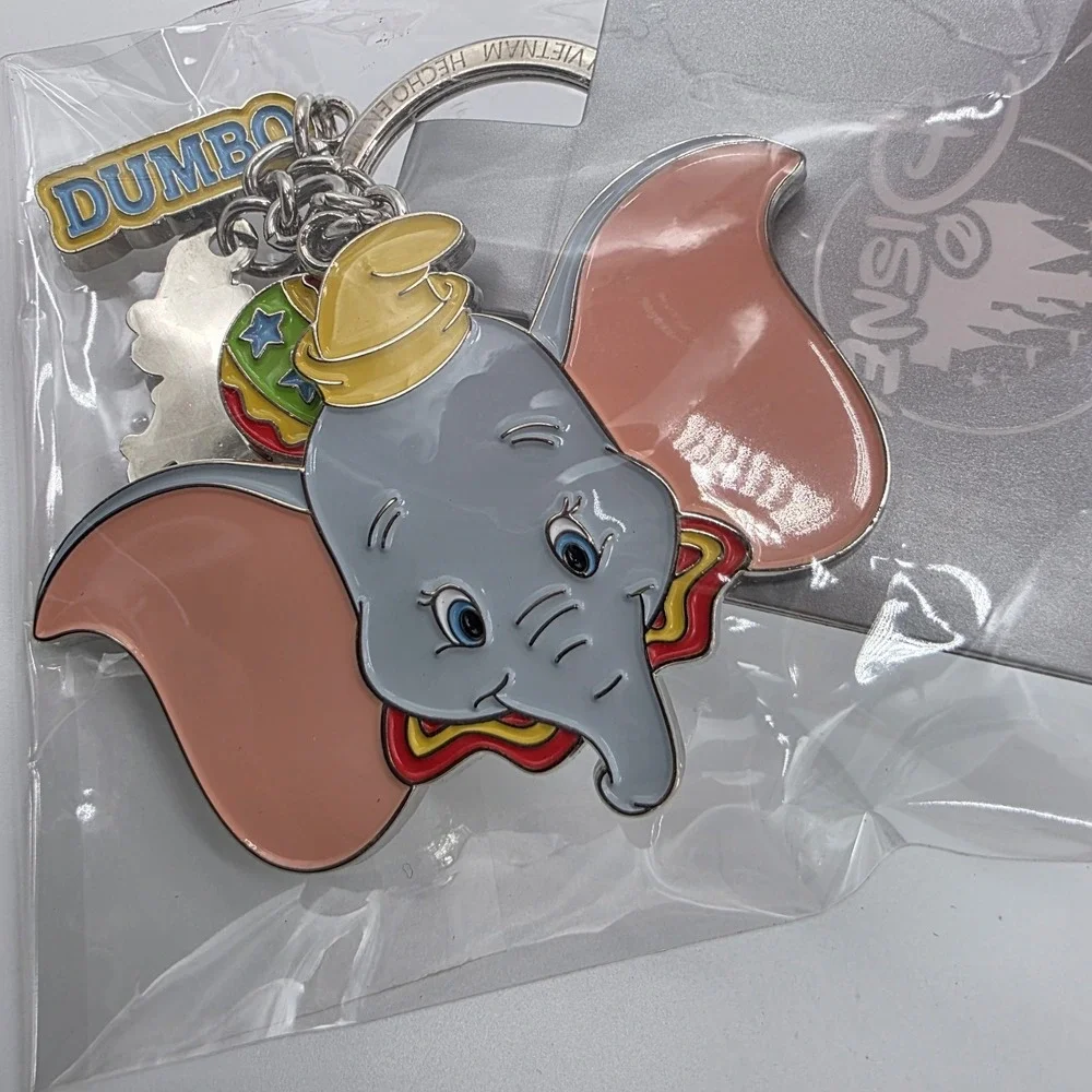 Disney Parks Dumbo Keychain‎ Timothy Q Mouse NWT